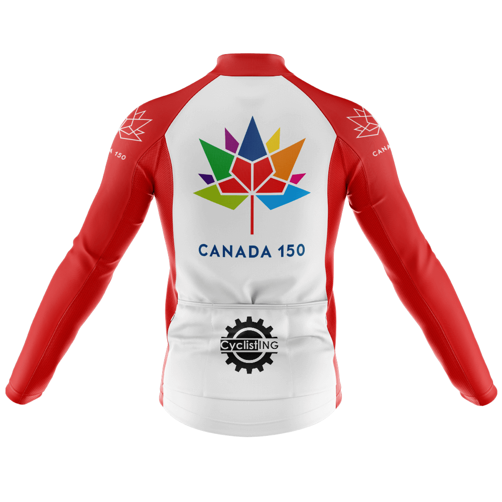 Maglia ciclismo manica lunga Canada 150