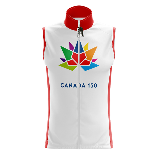 Maglia da ciclismo senza maniche Canada 150