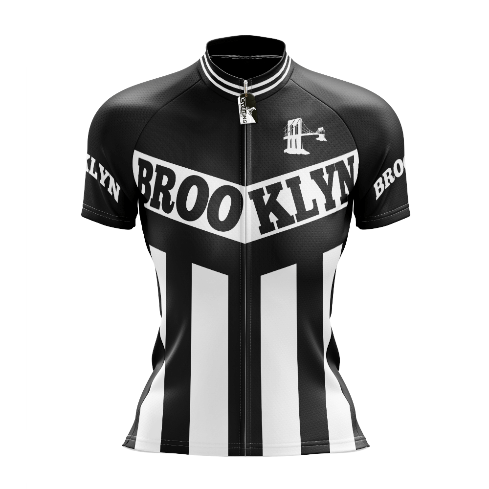 Retro Brooklyn Cycling Jersey Short Sleeve