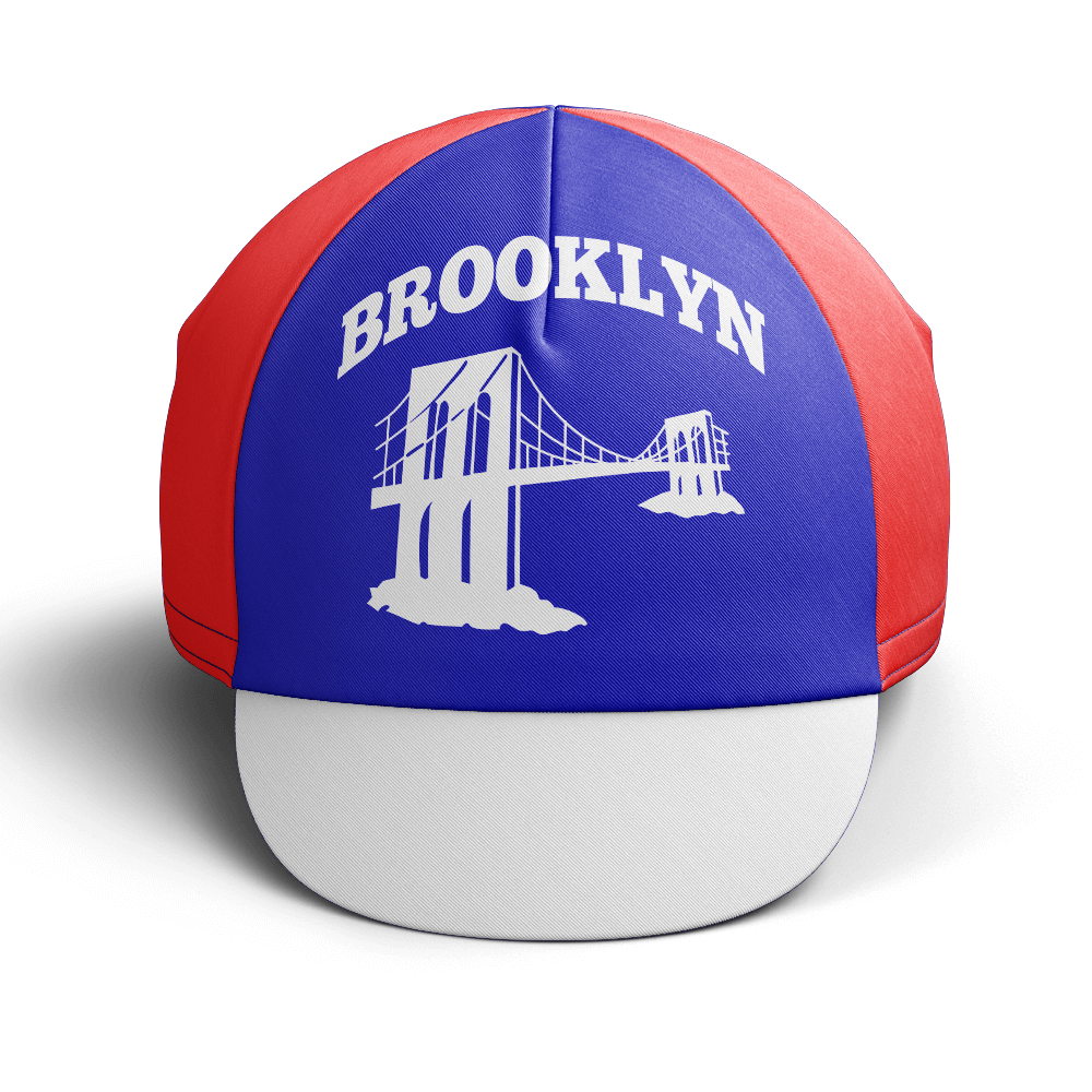 Retro Brooklyn Blue Cycling Kit with Free Cap