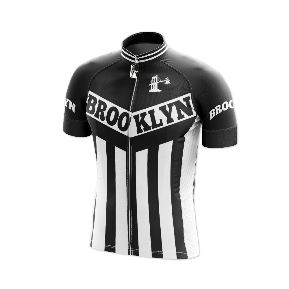 Retro Brooklyn Kurzarm-Radtrikot