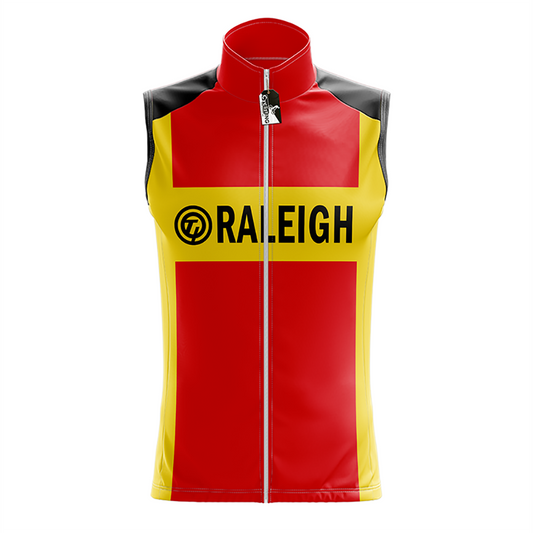 Maglia retrò da ciclismo Ti Raleigh senza maniche