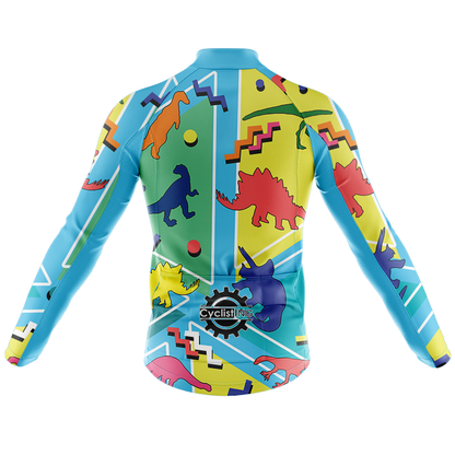 Dinosaur Long Sleeve Cycling Jersey