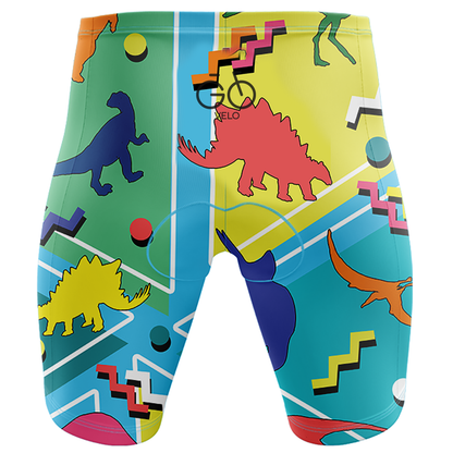 Pantaloncini da ciclismo con dinosauro