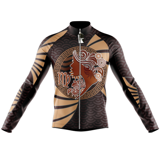 Virgo Zodiac Long Sleeve Cycling Jersey