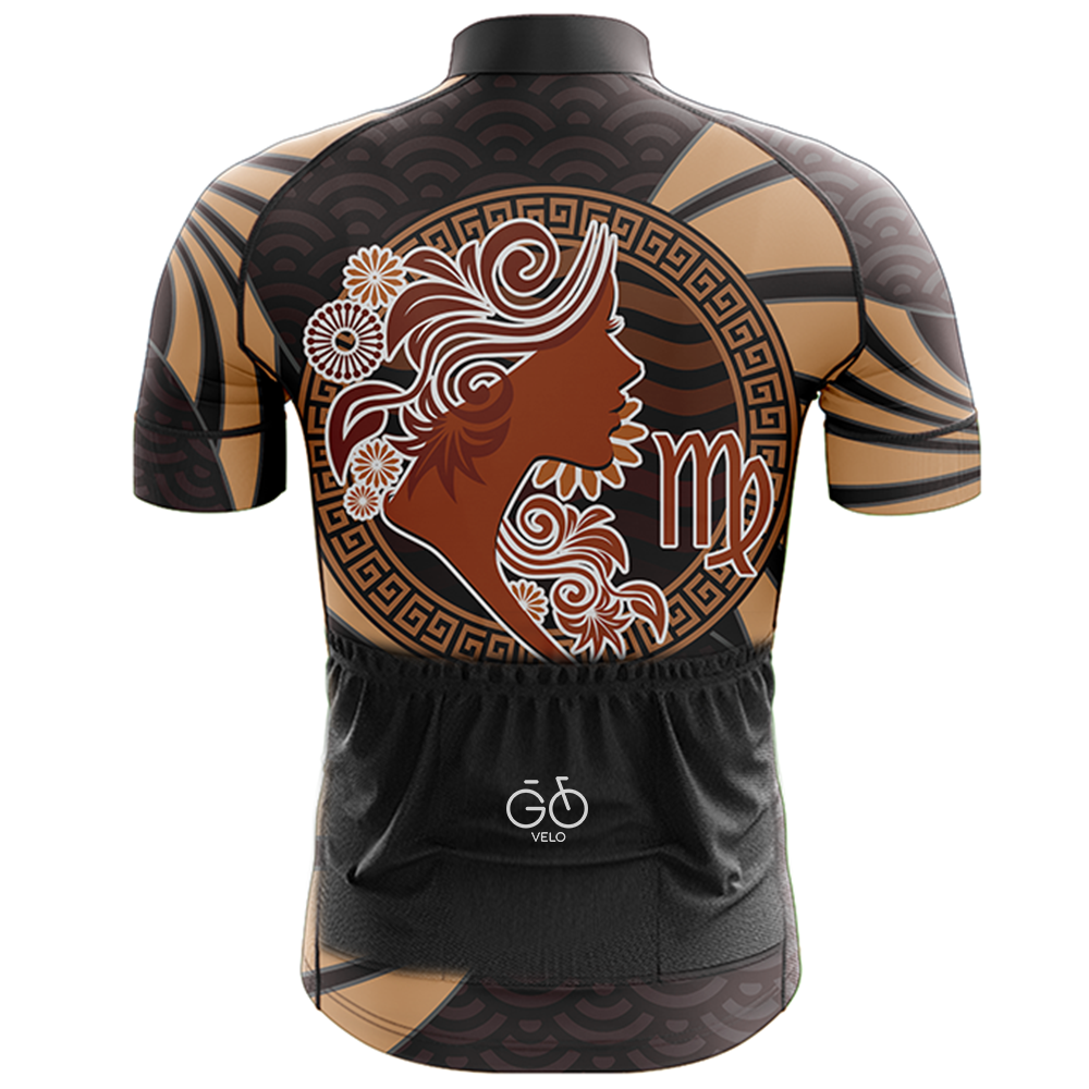 Virgo Zodiac Cycling Jersey Short Sleeve