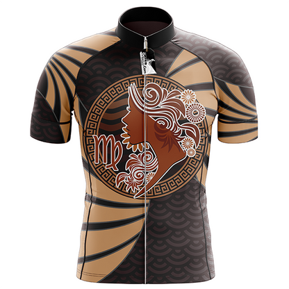 Maglia da ciclismo Virgo Zodiac manica corta