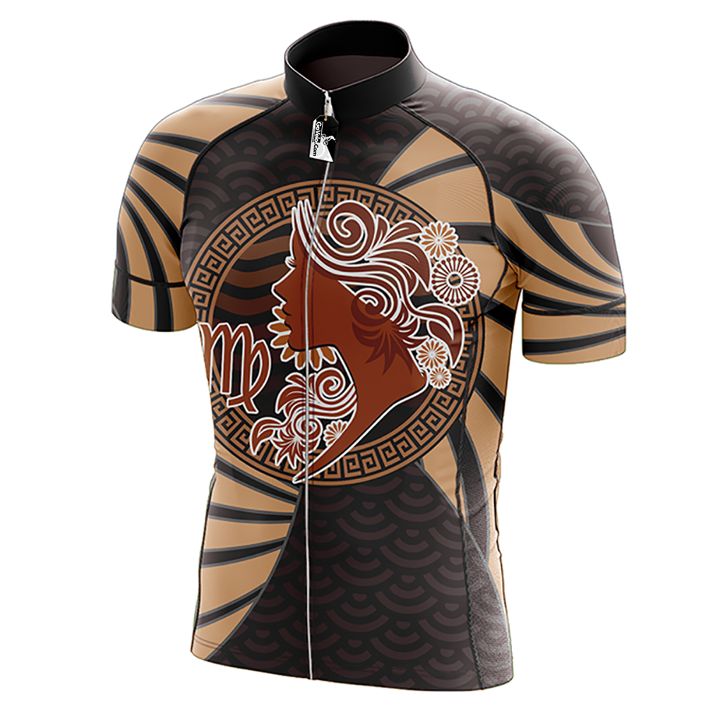 Virgo Zodiac Cycling Jersey Short Sleeve