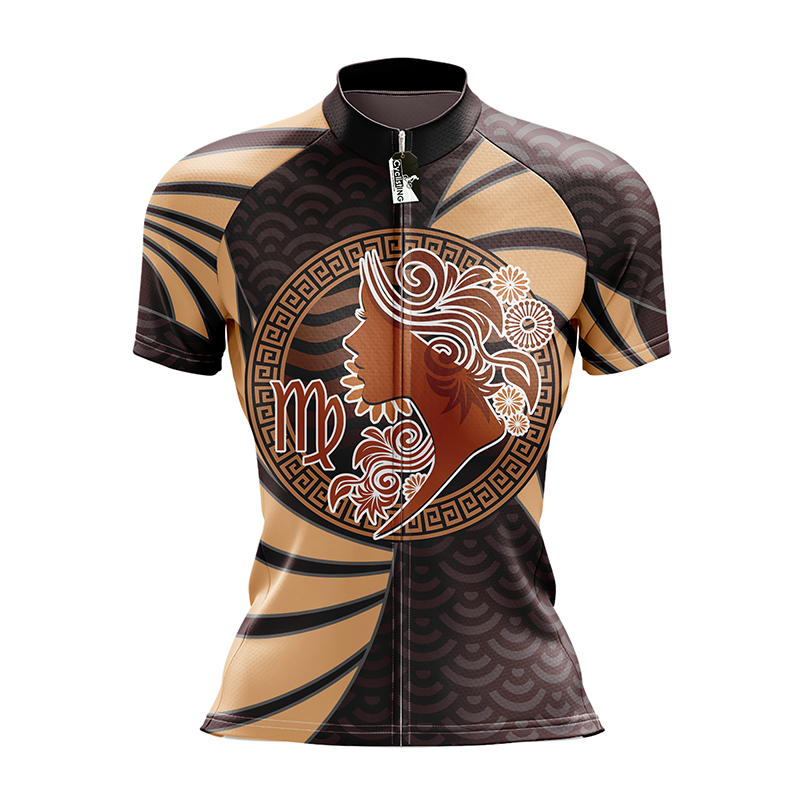 Virgo Zodiac Cycling Jersey Short Sleeve