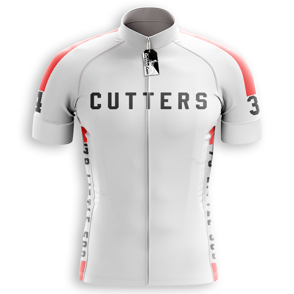 Cutters Retro Short Sleeve Cycling Jersey GoVelo Clothing UK