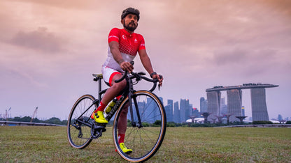 Maglia da ciclismo Singapore manica corta