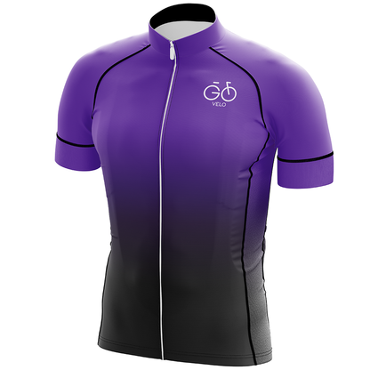 Maglia ciclismo manica corta viola