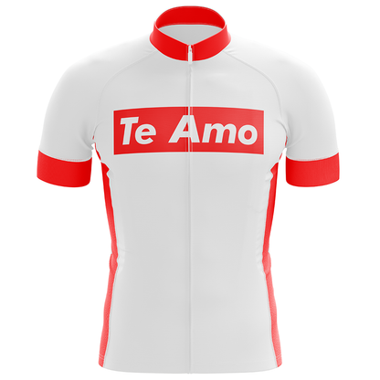 Te Amo Valentine Cycling Jersey Short Sleeve