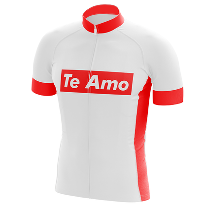 Te Amo Valentine Cycling Jersey Short Sleeve