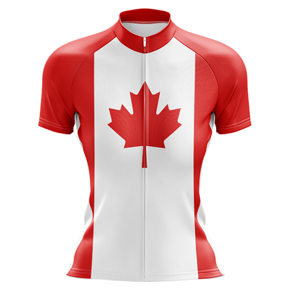 Canada Short Sleeve Cycling Jersey