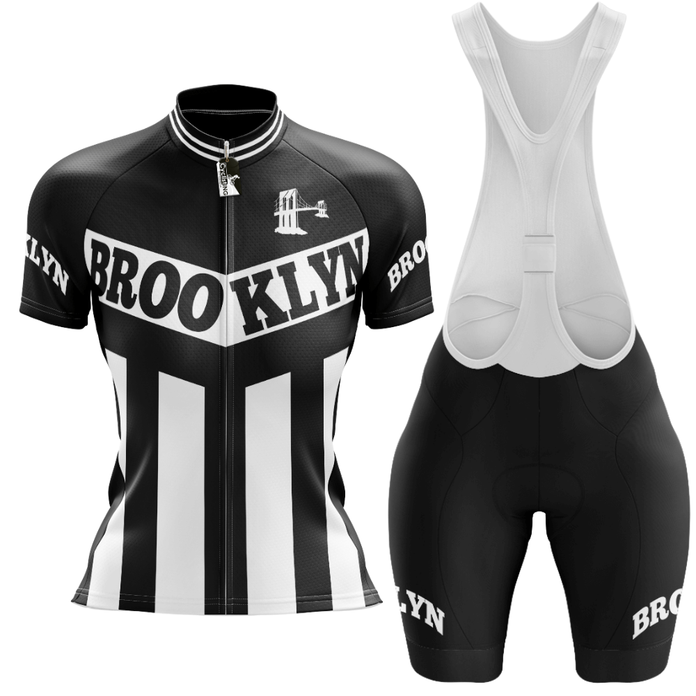 Retro Brooklyn Cycling Kit with Free Cap