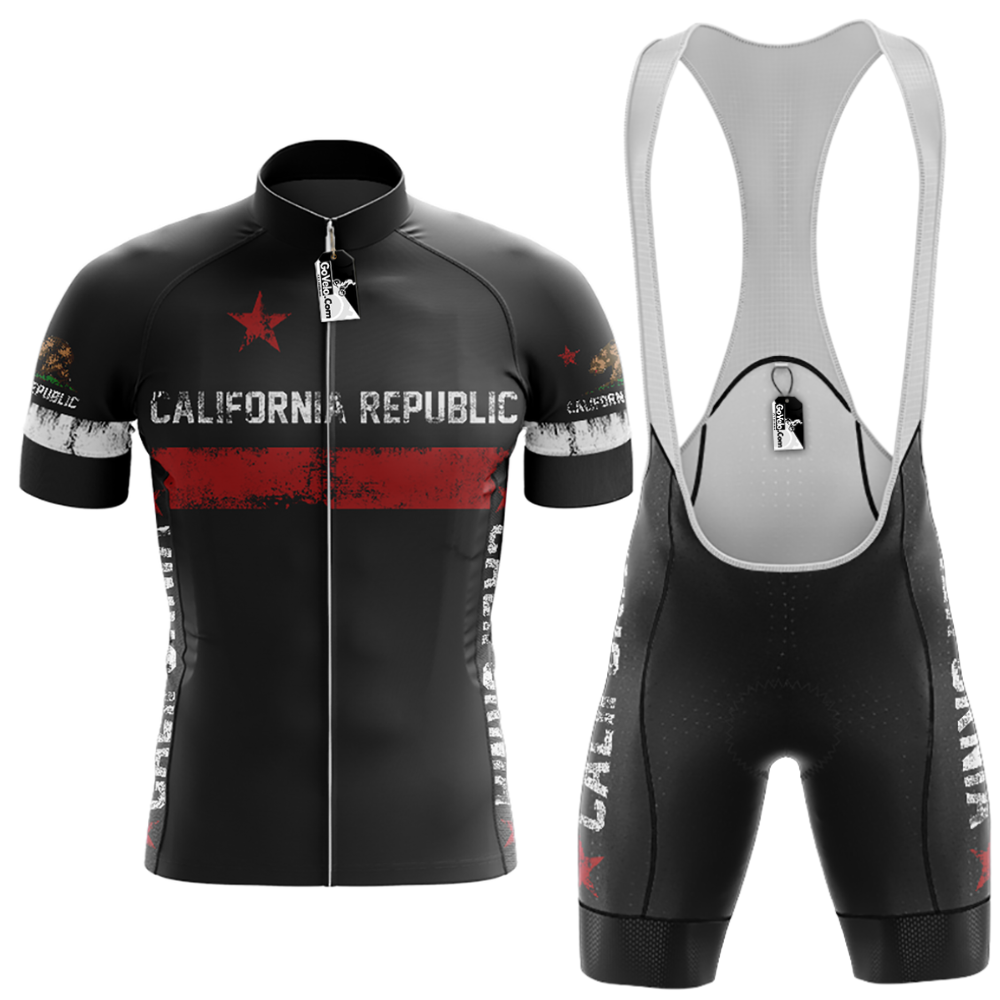 California Republic Black Cycling Kit