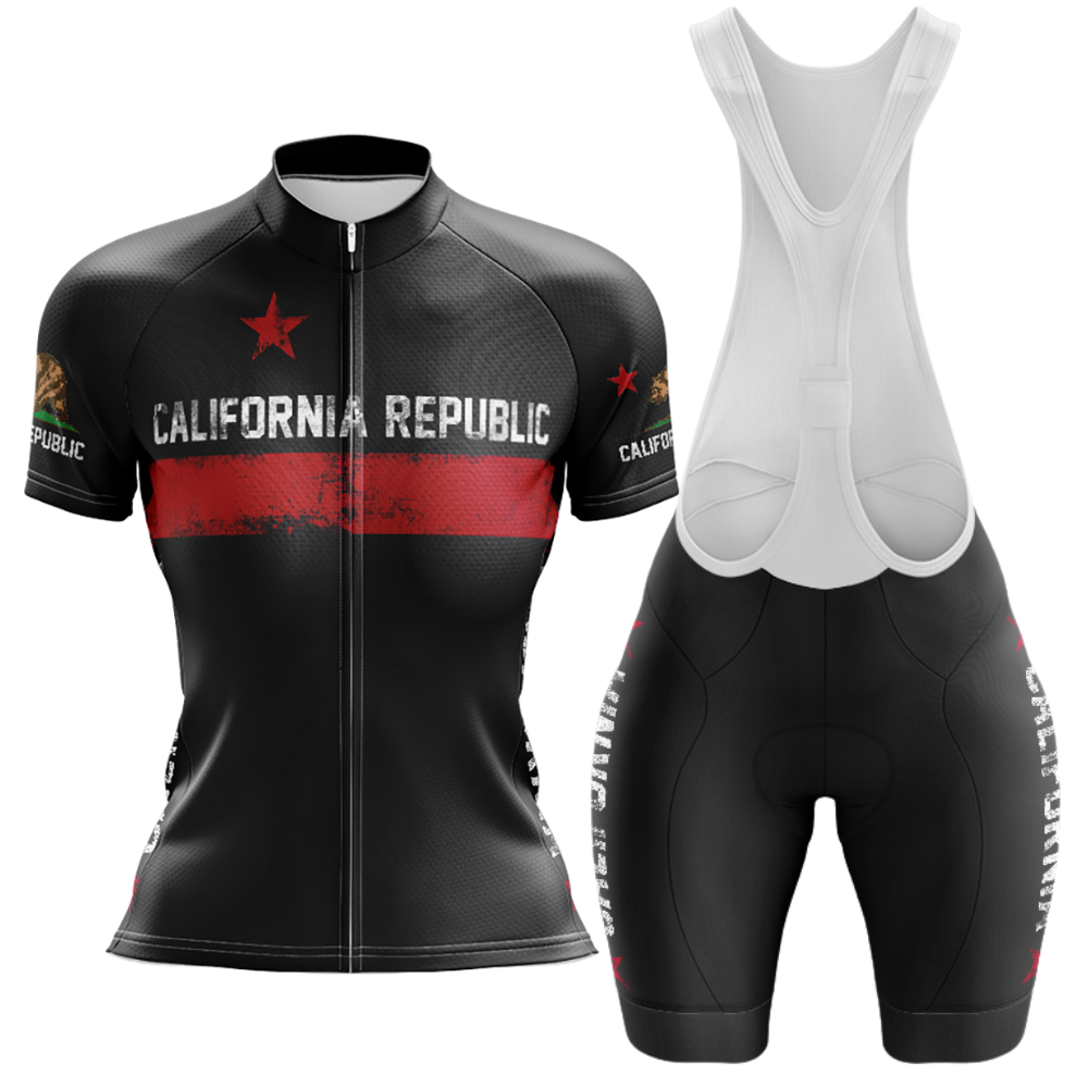 California Republic Black Cycling Kit