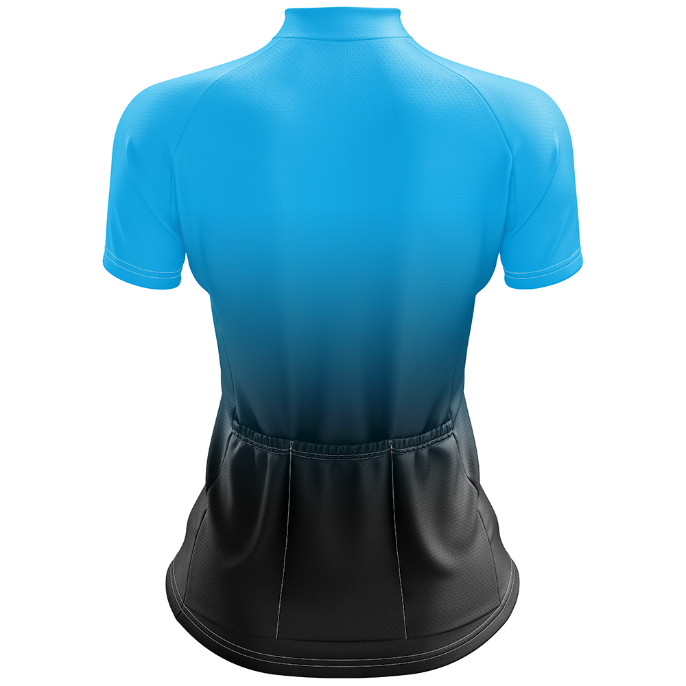 Maglia ciclismo manica corta ciano