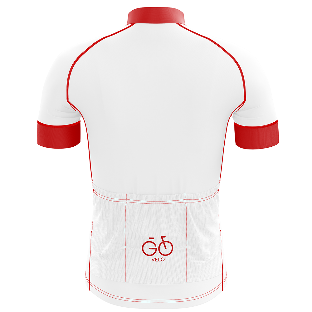 Maglia da ciclismo manica corta bandiera