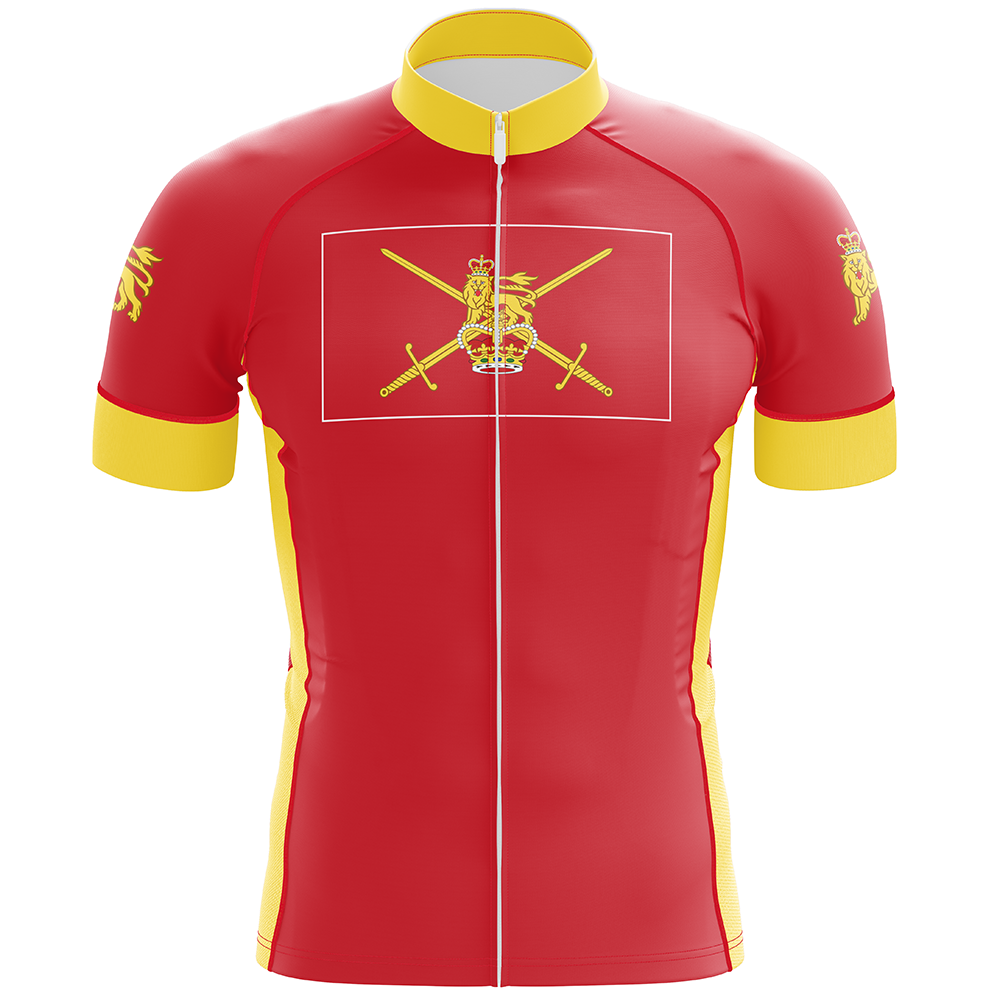 Flag of British Army Short Sleeve Cycling Jersey GoVelo Clothing UK