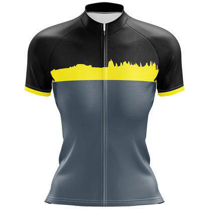 Buildings Cycling Jersey Short Sleeve