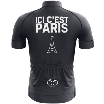 Maglia da ciclismo a manica corta ICI C'est Paris