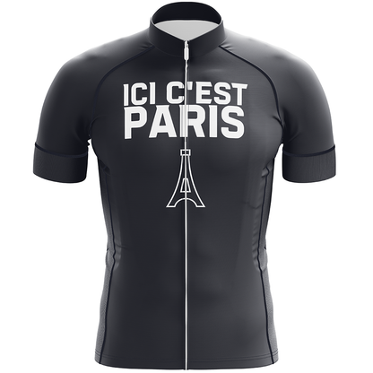 Maglia da ciclismo a manica corta ICI C'est Paris