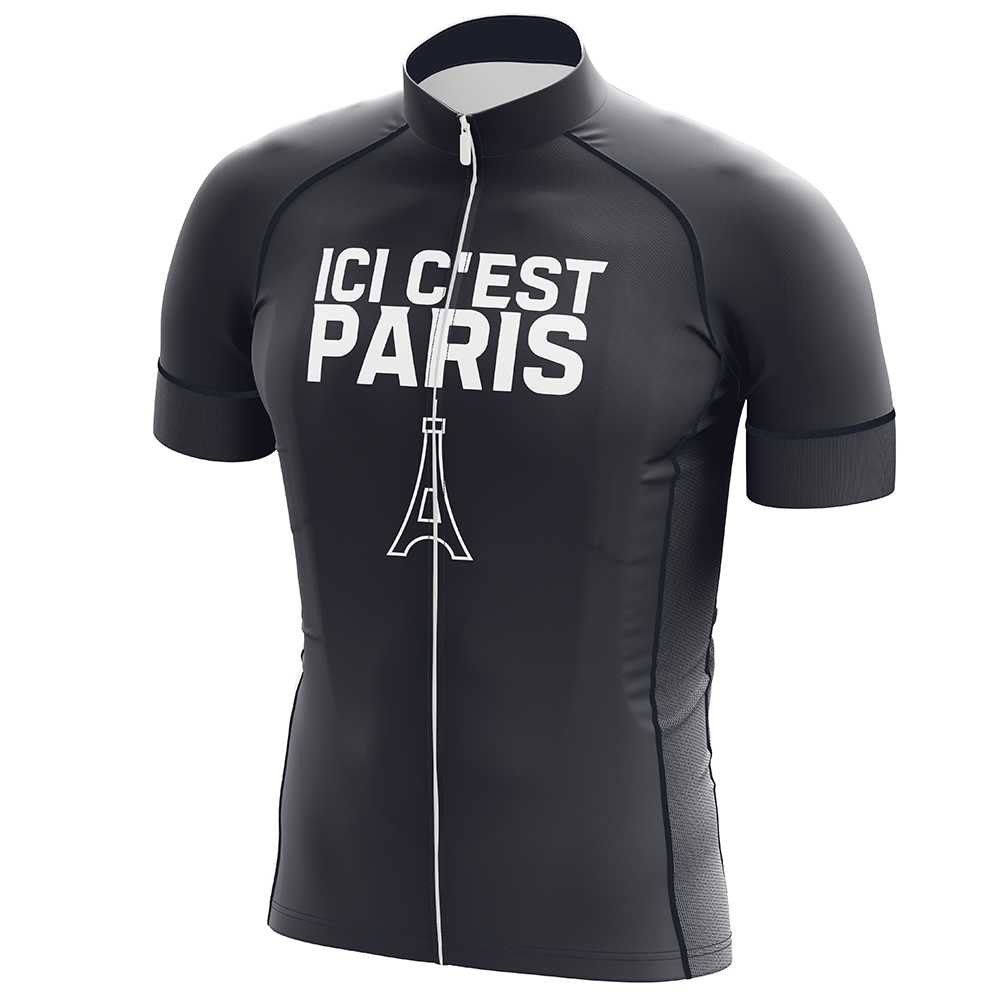 Maglia da ciclismo a manica corta ICI C'est Paris