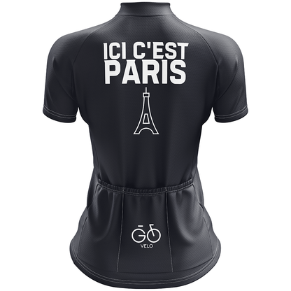 Maglia da ciclismo a manica corta ICI C'est Paris