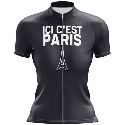 Maglia da ciclismo a manica corta ICI C'est Paris