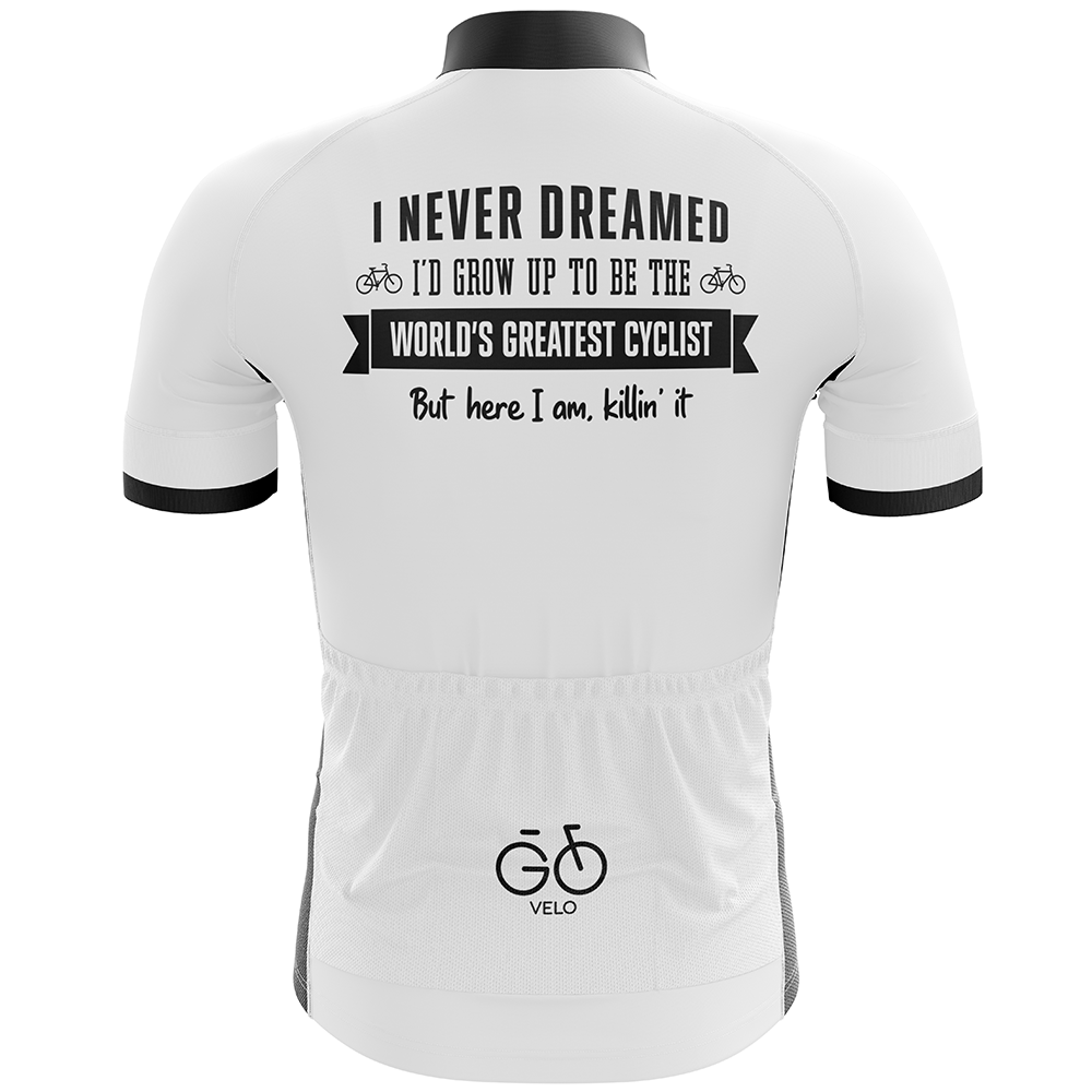 Greatest Cyclist Cycling Jersey manica corta