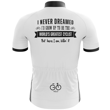 Greatest Cyclist Cycling Jersey manica corta