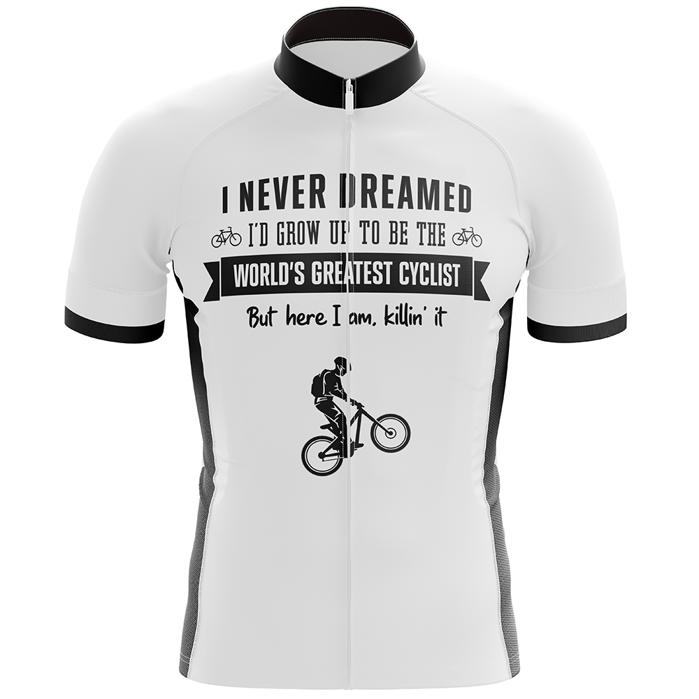 Greatest Cyclist Cycling Jersey manica corta