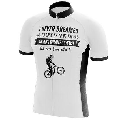 Greatest Cyclist Cycling Jersey manica corta