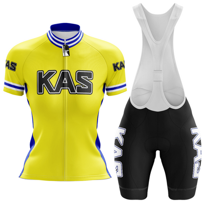 Retro KAS Vintage Cycling Kit with Free Cap