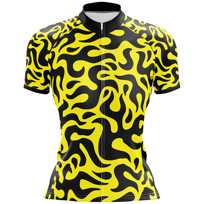 Maglia da ciclismo manica corta Lines