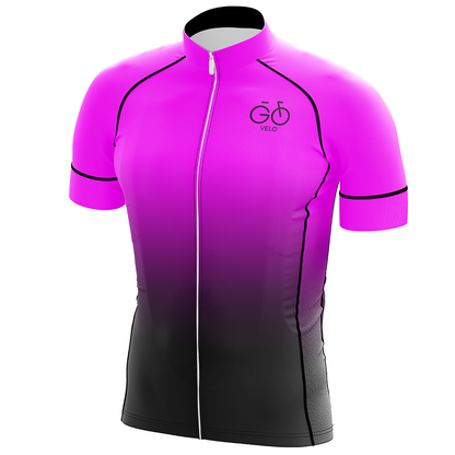 Maglia ciclismo manica corta rosa