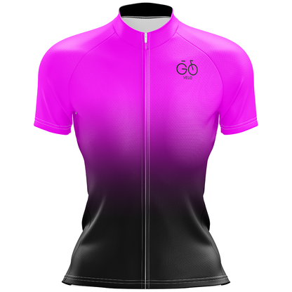 Maglia ciclismo manica corta rosa