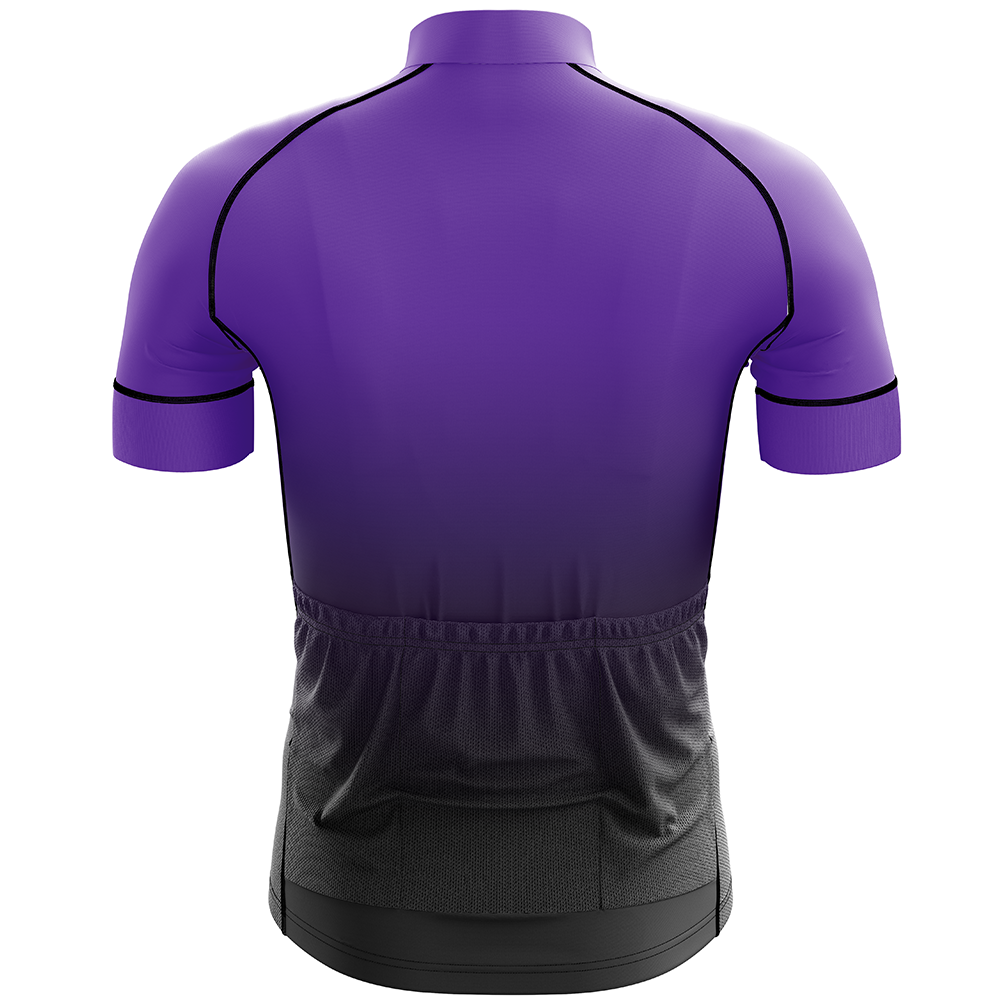 Maglia ciclismo manica corta viola