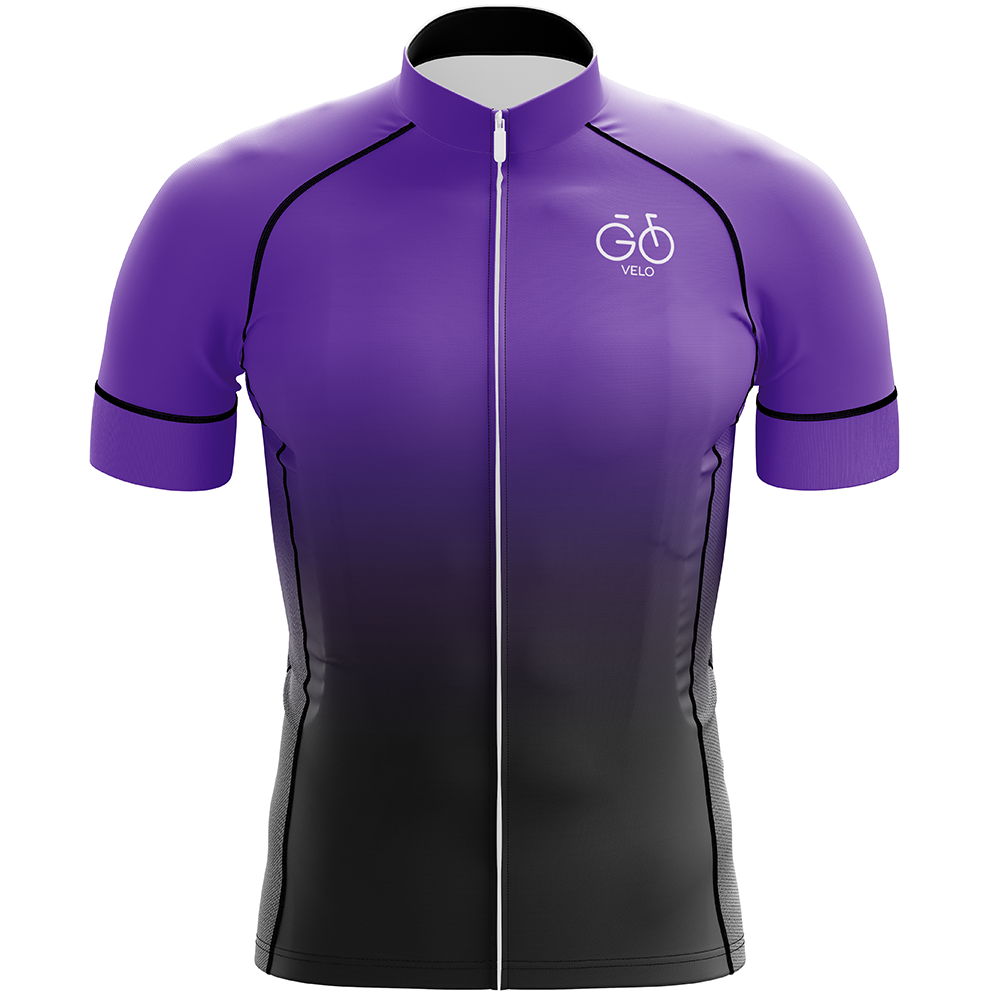 Maglia ciclismo manica corta viola