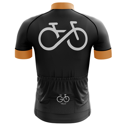 VéloHub - Maglia ciclismo nera manica corta